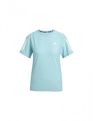 Camiseta  Azul Turquesa manga corta ADIDAS OTR...