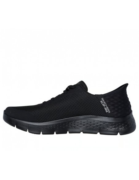 Calzado multideporte SKECHERS-GO WALK FLEX - HANDS-216324BBK-NEGRO-HOMBRE