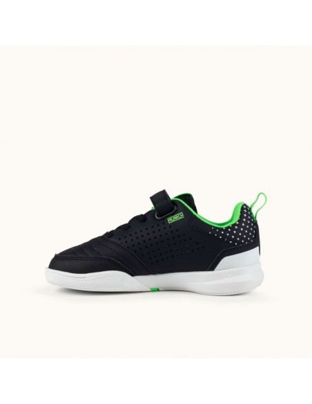 Zapatillas Negras Munich RONDITO KID ELASTIC LACE niño Futbol Sala 4067020