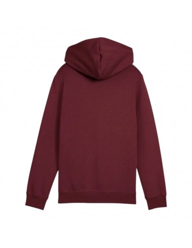Sudadera granate PUMA ESS 2 COLOR logo hoodie...