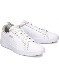 Puma Smash v2 L Jr Puma White-Puma White