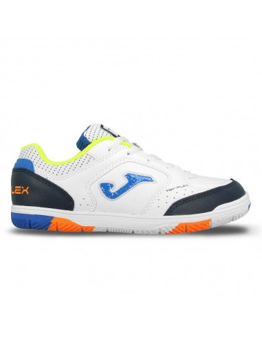 Zapatilla FUTBOL SALA  blanca JOMA TOP FLEX JR...