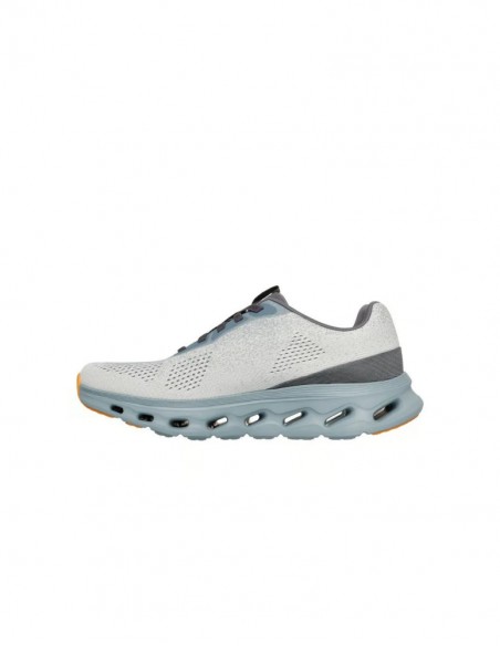 Zapatillas Grises Skechers GO WALK GLIDE STEP 2.0 hombre Gimnasio
