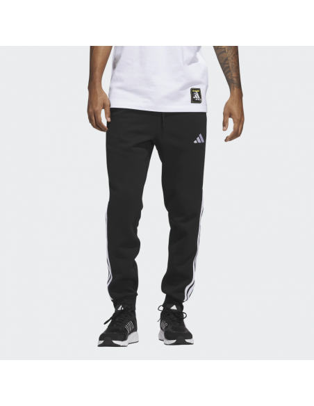 Pantalon chandal negro Adidas negro hombre