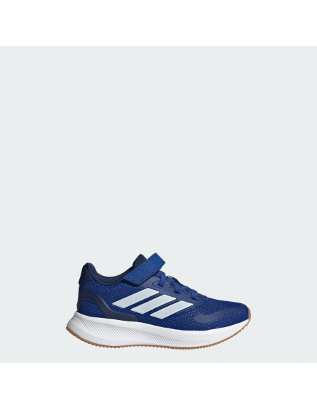 Calzado Running Azul Adidas RUNFALCON 5 EL C-JP5147-AZUL-UNISEX JUNIOR