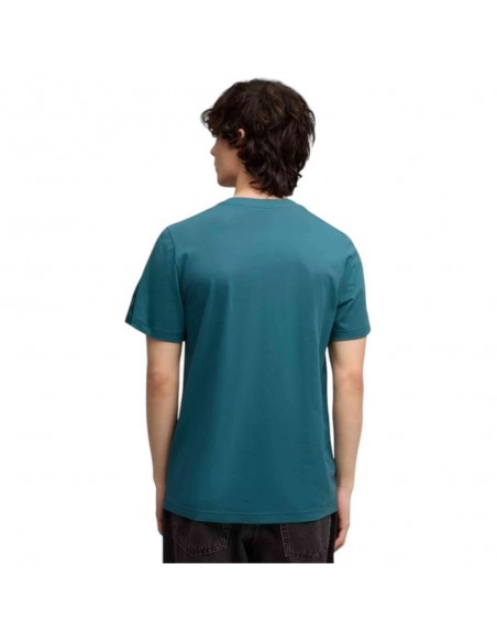 CAMISETA PUMA VERDE  HOMBRE  ESS TAPE TEE EMERALD ICE 691693-41