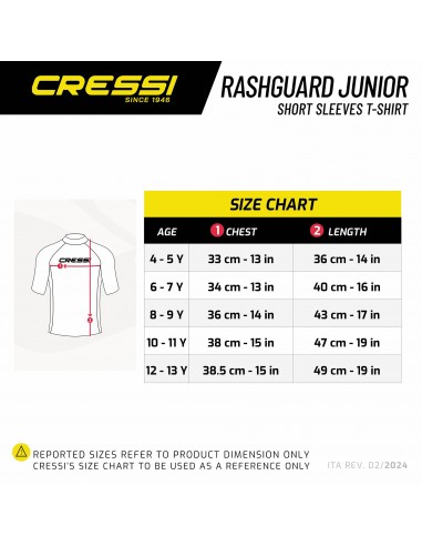 CRESSI CAMISETA RASH BAMBINO