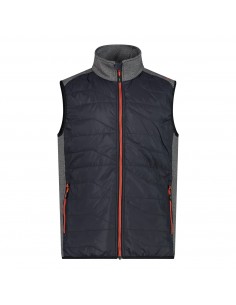 CMP-MAN VEST ZIP HOOD