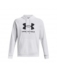 UNDER ARMOUR UA RIVAL FLEECE BIG LOGO HD-BLU