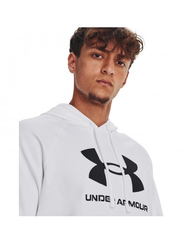 UNDER ARMOUR UA RIVAL FLEECE BIG LOGO HD-BLU