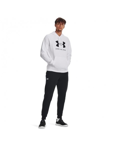 UNDER ARMOUR UA RIVAL FLEECE BIG LOGO HD-BLU