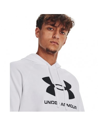 UNDER ARMOUR UA RIVAL FLEECE BIG LOGO HD-BLU