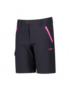 CMP-PANTALONI-BERMUDA-KID G BERMUDA-ANTRACITE-PURPLE FLUO 2