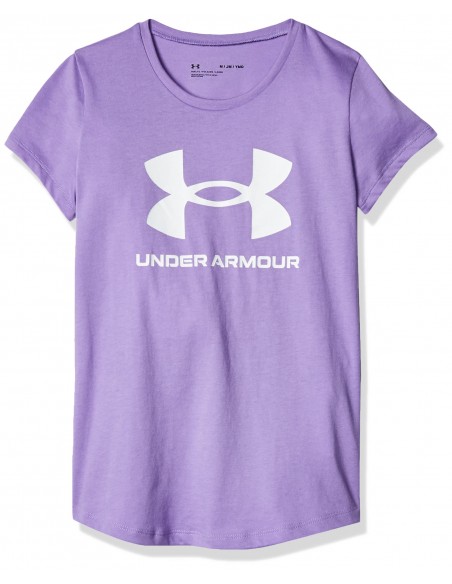 UA Girls' Sportstyle Graphic Short Sleeve