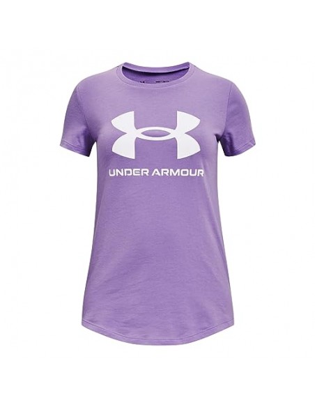 UA Girls' Sportstyle Graphic Short Sleeve