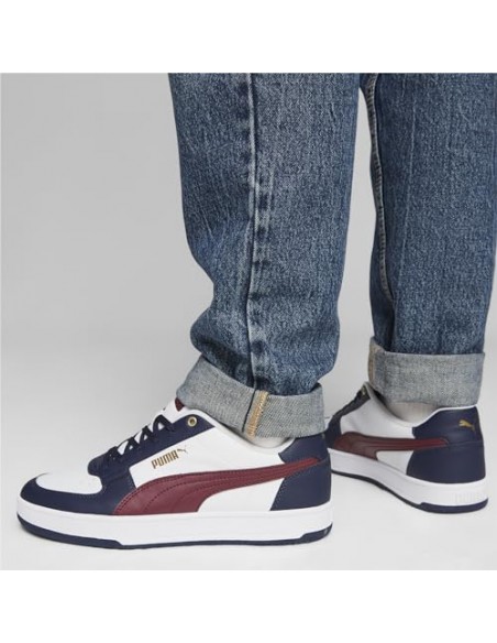 PUMA Calzado multideporte-Puma Caven 2.0-392290-05-BLANCO-ROJO