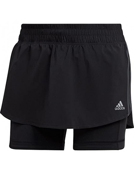 Pantalón corto ADIDAS-RI 3S SKORT-HC6324-NEGRO-MUJER