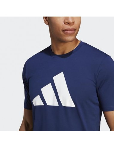 Camiseta ADIDAS-TR-ES BASE T-IC7429-AZUL-HOMBRE