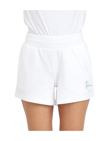 PUMA PANTALÓN CORTO MUJER SWEAT A-LINE