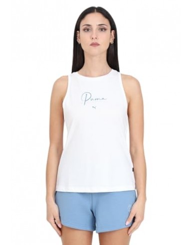PUMA CAMISETA MUJER BLANK TEEE