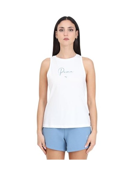 PUMA CAMISETA MUJER BLANK TEEE