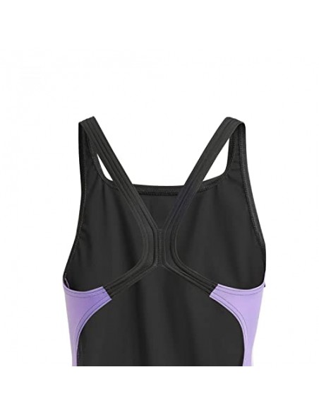 Bañador ADIDAS-CUT 3S SUIT-IB4336-NEGRO-UNISEX JUNIOR