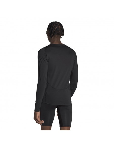 Camiseta ADIDAS-TF LS TEE M-HP0626-NEGRO-HOMBRE