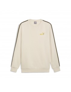 SUDADERA PUMA ESS TAPE MINIMAL GOLD CREWNECK