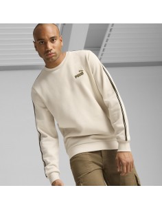 SUDADERA PUMA ESS TAPE MINIMAL GOLD CREWNECK 2