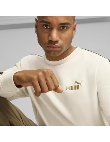 SUDADERA PUMA ESS TAPE MINIMAL GOLD CREWNECK