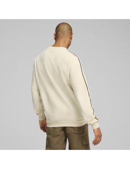 SUDADERA PUMA ESS TAPE MINIMAL GOLD CREWNECK