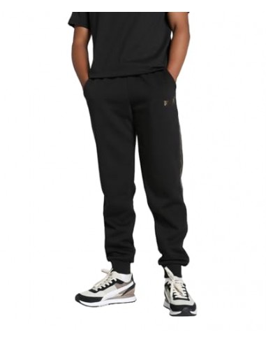 PUMA PANTALON ESS TAPE MINIMAL GOLD BLACK