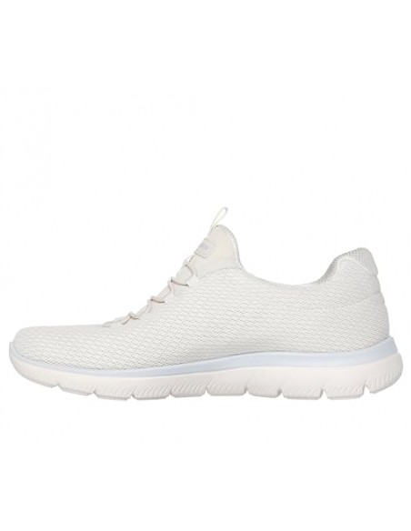 Calzado multideporte-Skechers SUMMITS-SUMMER BLUSH 150268-NTMT MUJER-BLANCO