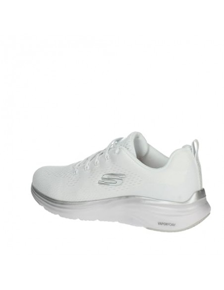 Calzado multideporte SKECHERS-VAPOR FOAM - MIDNIGH-150025WSL-BLANCO-GRISES-MUJER