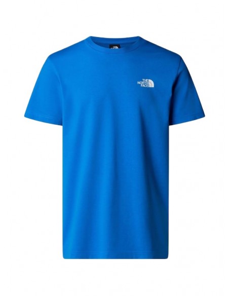 CAMISETA TNF M S/S SIMPLE DOME TEE BLUE