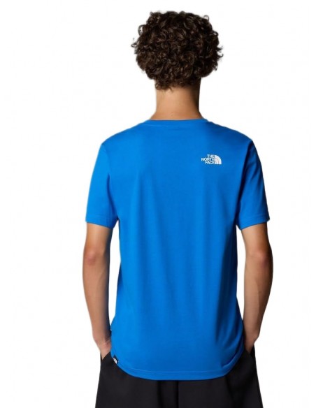 CAMISETA TNF M S/S SIMPLE DOME TEE BLUE