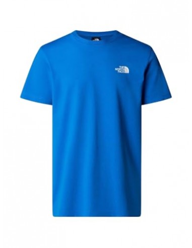 CAMISETA TNF M S/S SIMPLE DOME TEE BLUE