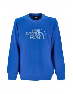 SUDADERA TNF M DREW PEAK LIGHT CREW - BLUE