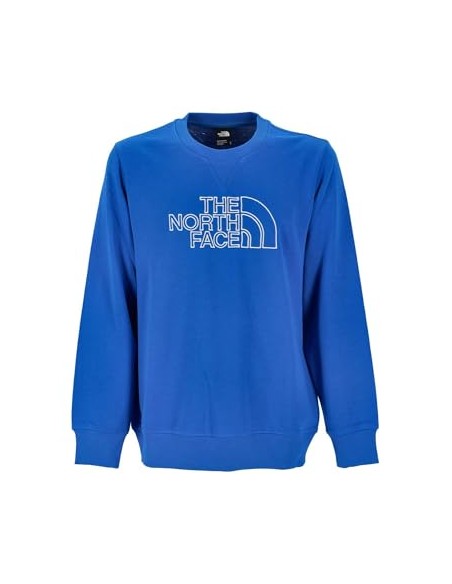 SUDADERA TNF M DREW PEAK LIGHT CREW - BLUE