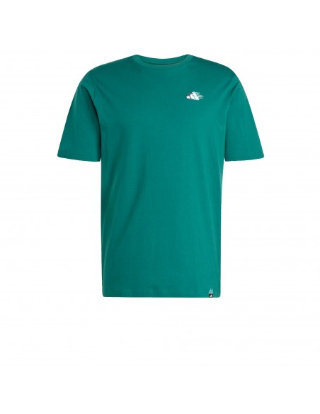 Camiseta manga corta Adidas-M L M EMB TEE-JJ3980 VERDE-HOMBRE