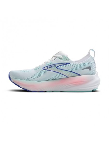 ZAPATILLA BROOKS GLYCERIN 22   1204341B110 WHITE/LIMPET SHELL/AMPARO BLUE WOMAN
