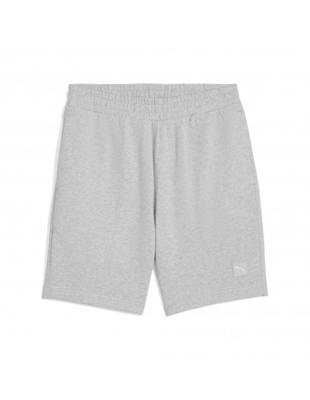 Pantalón corto Puma-ESS ELEVATED Shorts 9 TR-684730-04-GRIS CLARO UNISEX