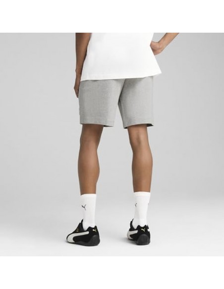 Pantalón corto Puma-ESS ELEVATED Shorts 9 TR-684730-04-GRIS CLARO UNISEX