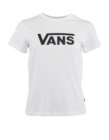VANS WN DROP SS CREW-B WHITE