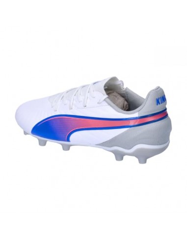 BOTA DE FÚTBOL PUMA KING MATCH FG/AG JR WHITE...
