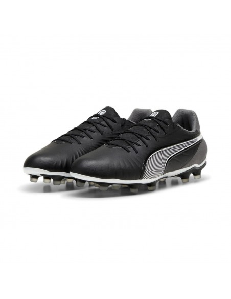 BOTA DE FÚTBOL PUMA KING MATCH FG/AG WHITE (107863-02)