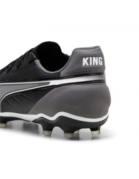 BOTA DE FÚTBOL PUMA KING MATCH FG/AG WHITE (107863-02)