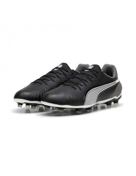 BOTA DE FÚTBOL PUMA KING MATCH FG/AG WHITE (107863-02)