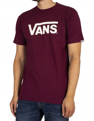 VANS CLASSIC VANS TEE-B BURGUNDY/MARSH