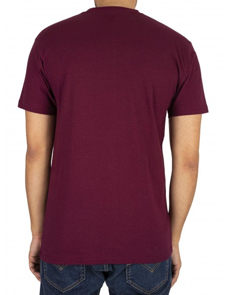 VANS CLASSIC VANS TEE-B BURGUNDY/MARSH